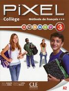 Couverture du livre « METHODE PIXEL ; niveau 3 ; collège » de  aux éditions Cle International