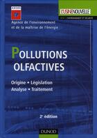 Couverture du livre « Pollutions olfactives (2e édition) » de  aux éditions Dunod