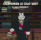 Couverture du livre « Le chat ; calendrier (édition 2007) » de Philippe Geluck aux éditions Casterman