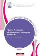 Couverture du livre « Pompes a chaleur geothermiques en habitat individuel - neuf - conception et dimensionnement » de  aux éditions Le Moniteur