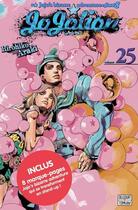 Couverture du livre « Jojo's bizarre adventure - saison 8 ; Jojolion Tome 25 » de Hirohiko Araki aux éditions Delcourt