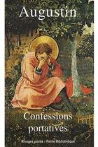 Couverture du livre « Confessions portatives » de Augustin aux éditions Rivages