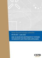 Couverture du livre « NF DTU 59.5 : mise en oeuvre des revêtements et systèmes intumescents sur structures métalliques » de Collectif Cstb aux éditions Cstb