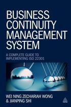 Couverture du livre « Business Continuity Management System » de Shi Jianping aux éditions Kogan Page Digital