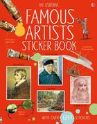 Couverture du livre « Sticker book : famous artists » de Megan Cullis et Marc Beech aux éditions Usborne