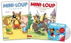 Couverture du livre « Mini-Loup, la princesse et le dragon ; Mini-Loup et la dent de lait » de Philippe Matter aux éditions Hachette Enfants