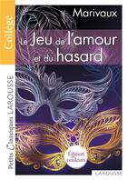 Couverture du livre « Le jeu de l'amour et du hasard » de Pierre De Marivaux aux éditions Larousse