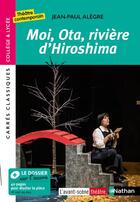 Couverture du livre « Moi, ota, riviere d'hiroshima » de Jean-Paul Alègre aux éditions Nathan