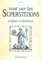 Couverture du livre « Le grand livre des superstitions » de Massimo Centini aux éditions De Vecchi