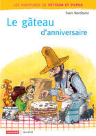 Couverture du livre « Pettson et picpus - le gateau d'anniversaire - illustrations, couleur » de Sven Nordqvist aux éditions Autrement