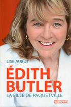 Couverture du livre « Edith Butler » de Lise Aubut aux éditions Editions De L'homme