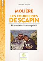 Couverture du livre « Les Fourberies De Scapin, Fiches De Lecture Au Cycle 3 » de Jerome Mignot aux éditions Buissonnieres