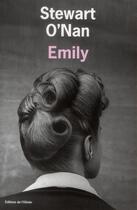 Couverture du livre « Emily » de Stewart O'Nan aux éditions Editions De L'olivier