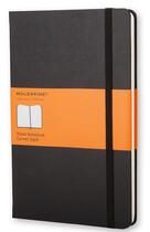 Couverture du livre « Carnet ligne - grand format - couverture rigide noire » de Moleskine aux éditions Moleskine