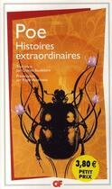 Couverture du livre « Histoires extraordinaires (ne) » de Edgar Allan Poe aux éditions Flammarion