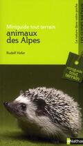 Couverture du livre « Animaux des Alpes » de Rudolf Hofer aux éditions Nathan