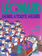 Couverture du livre « Léonard T.5 ; génie à toute heure » de Bob De Groot et Turk aux éditions Lombard