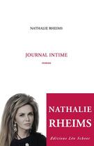 Couverture du livre « Journal intime » de Nathalie Rheims aux éditions Editions Leo Scheer