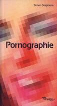Couverture du livre « Pornographie » de Simon Stephens aux éditions Voix Navigables