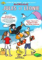Couverture du livre « Cahier de vacances jules et leonie du cm2 a la 6eme » de Virginie Becquet aux éditions Jules Et Leonie
