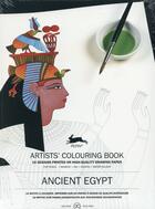 Couverture du livre « Ancient égypt ; 16 motifs à colorier, imprimés sur du papier à dessin de qualité supérieure » de Pepin Van Roojen aux éditions Pepin