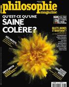 Couverture du livre « Philosophie magazine n 126 - qu'est-ce qu'une saine colere ? fevrier 2019 » de  aux éditions Philo Revue