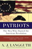Couverture du livre « Patriots » de Langguth A J aux éditions Simon & Schuster
