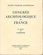 Couverture du livre « Congres Archeologique 1970 Gascogne » de  aux éditions Picard