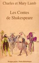 Couverture du livre « Contes de Shakespeare » de Lamb Charles Et Mary aux éditions Rivages