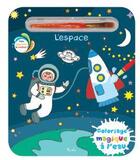 Couverture du livre « L'espace : coloriages » de Elisabeth Morais aux éditions Piccolia