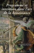 Couverture du livre « Programme et invention dans l'Art de la Renaissance » de  aux éditions Somogy