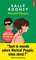 Couverture du livre « Normal people » de Sally Rooney aux éditions Points