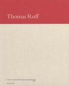 Couverture du livre « Catalogue d'exposition thomas ruff » de Thomas Ruff aux éditions Actes Sud
