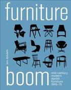 Couverture du livre « Furniture boom: mid-century modern danish furniture 1945-1975 » de Dybdahl Lars aux éditions Thames & Hudson