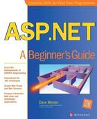 Couverture du livre « Asp.net - a beginner's guide » de Mercer Dave aux éditions Mcgraw-hill Education