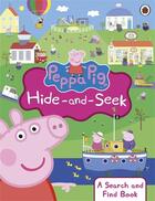 Couverture du livre « PEPPA PIG ; Peppa hide-and-seek » de  aux éditions Ladybird