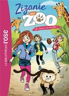 Couverture du livre « Zizanie au zoo Tome 4 : la chasse au ouistiti ! » de Cecile Alix aux éditions Hachette Jeunesse