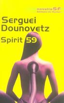 Couverture du livre « Spirit 59 » de Dounovetz S aux éditions Rocher