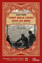 Couverture du livre « Vingt mille lieues sous les mers partie 2 » de Jules Verne aux éditions Ruelaplace