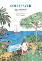 Couverture du livre « Côte d'Azur : carnet d'adresses précieux » de Brasca/Alsina aux éditions De L'air Editions