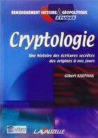 Couverture du livre « Cryptologie » de Karpman aux éditions Lavauzelle