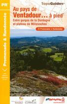 Couverture du livre « Pays de Ventadour à pied ; 19 - pr - p191 » de  aux éditions Ffrp