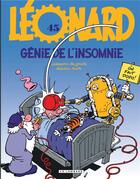 Couverture du livre « Léonard Tome 45 : génie de l'insomnie » de Bob De Groot et Turk aux éditions Lombard