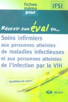 Couverture du livre « REUSSIR SON EVAL EN... ; maladies infectieuses ; VIH » de Didier Mallay aux éditions Vuibert