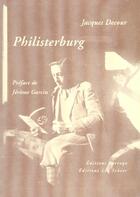 Couverture du livre « Philisterburg » de Jacques Decour aux éditions Farrago