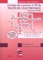 Couverture du livre « Corriges des exercice et tp du traite de l'electronique 5 » de Vieillard J-C. aux éditions Publitronic Elektor