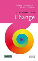 Couverture du livre « Grandmaster in change » de Van Den Broeck aux éditions Lannoo