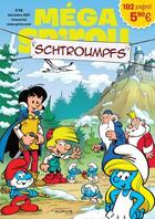 Couverture du livre « Méga Spirou hors-série ; Schtroumpfs » de  aux éditions Dupuis