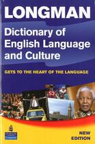 Couverture du livre « Dictionary of english language and culture (édition 2011) » de  aux éditions Longman Pearson