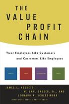 Couverture du livre « The Value Profit Chain » de Schlesinger Leonard A aux éditions Free Press